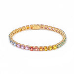 Rainbow Sapphire Bracelet