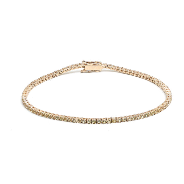 Yellow Sapphire Bracelet