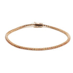 Orange Sapphire Bracelet