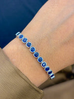 Blue Sapphire Bracelet