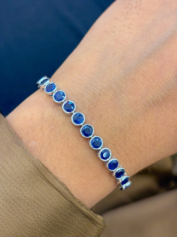 Blue Sapphire Bracelet