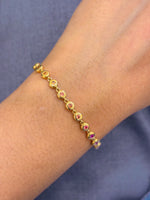 Rainbow Sapphire Bracelet