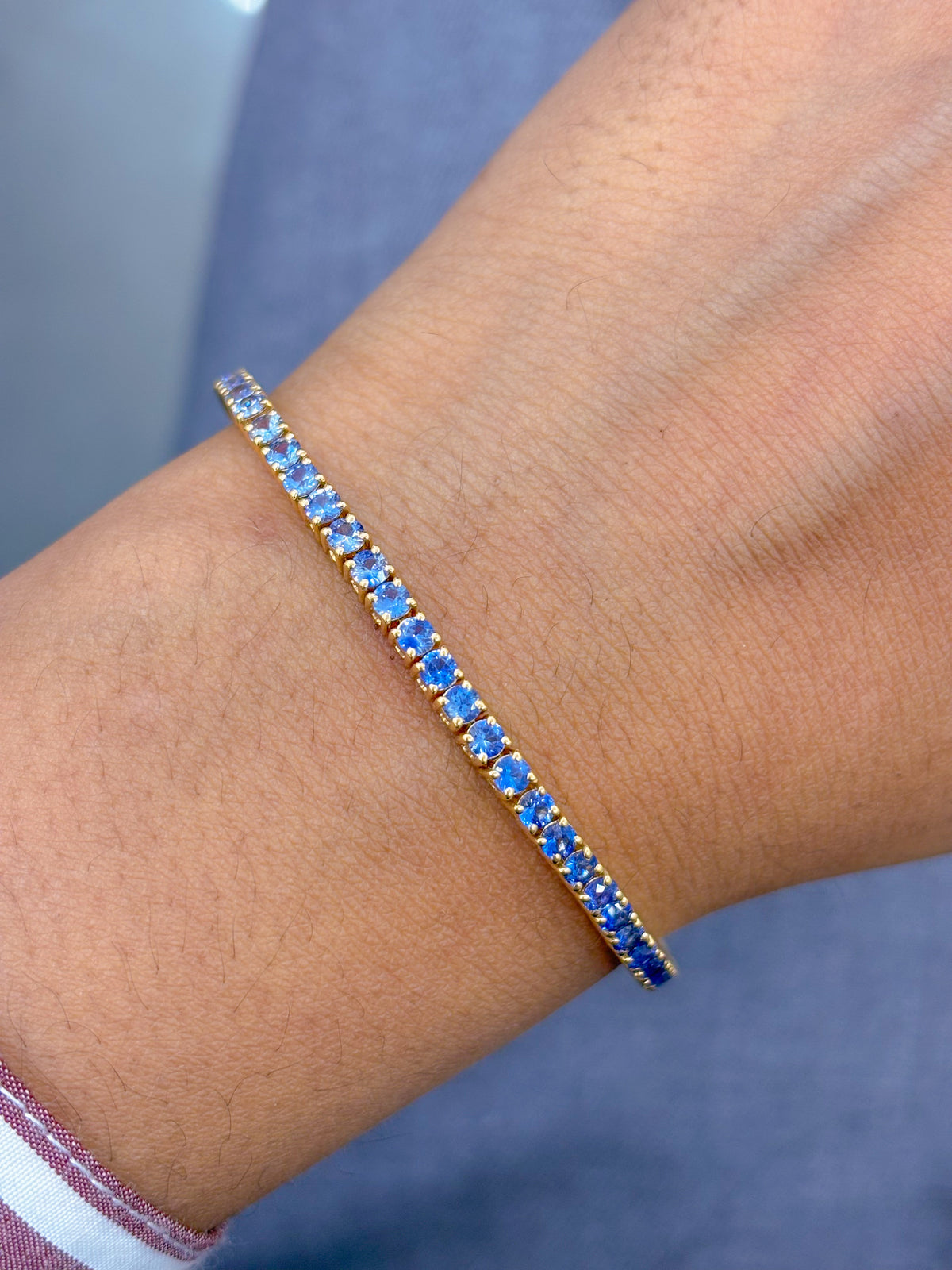 Blue Sapphire Bracelet