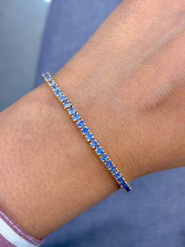 Blue Sapphire Bracelet