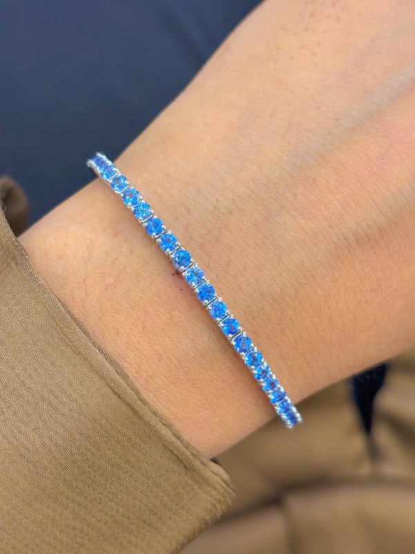 Blue Sapphire Bracelet