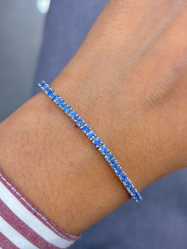 Blue Sapphire Bracelet