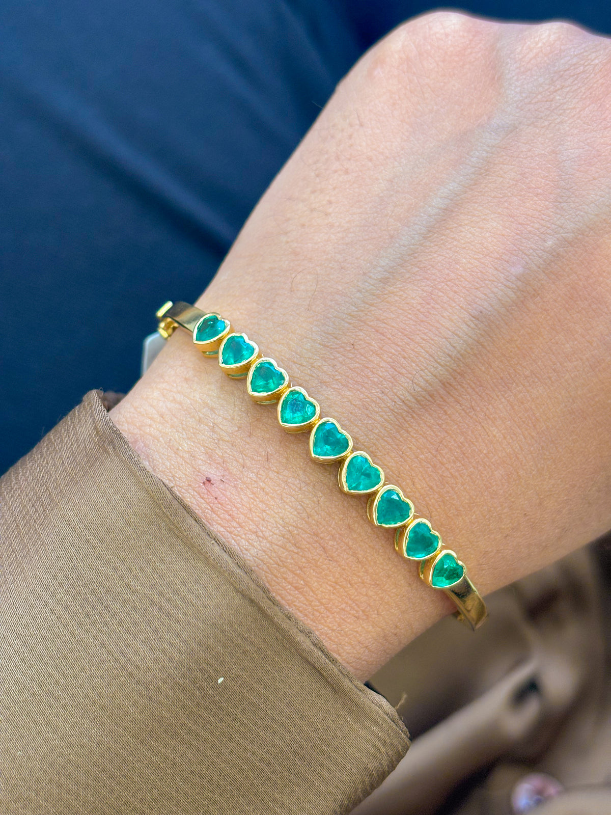 Emerald Bracelet