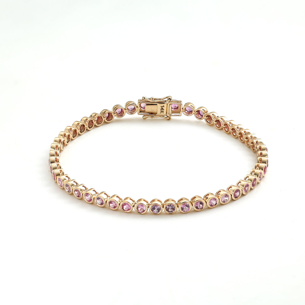Pink Sapphire Bracelet