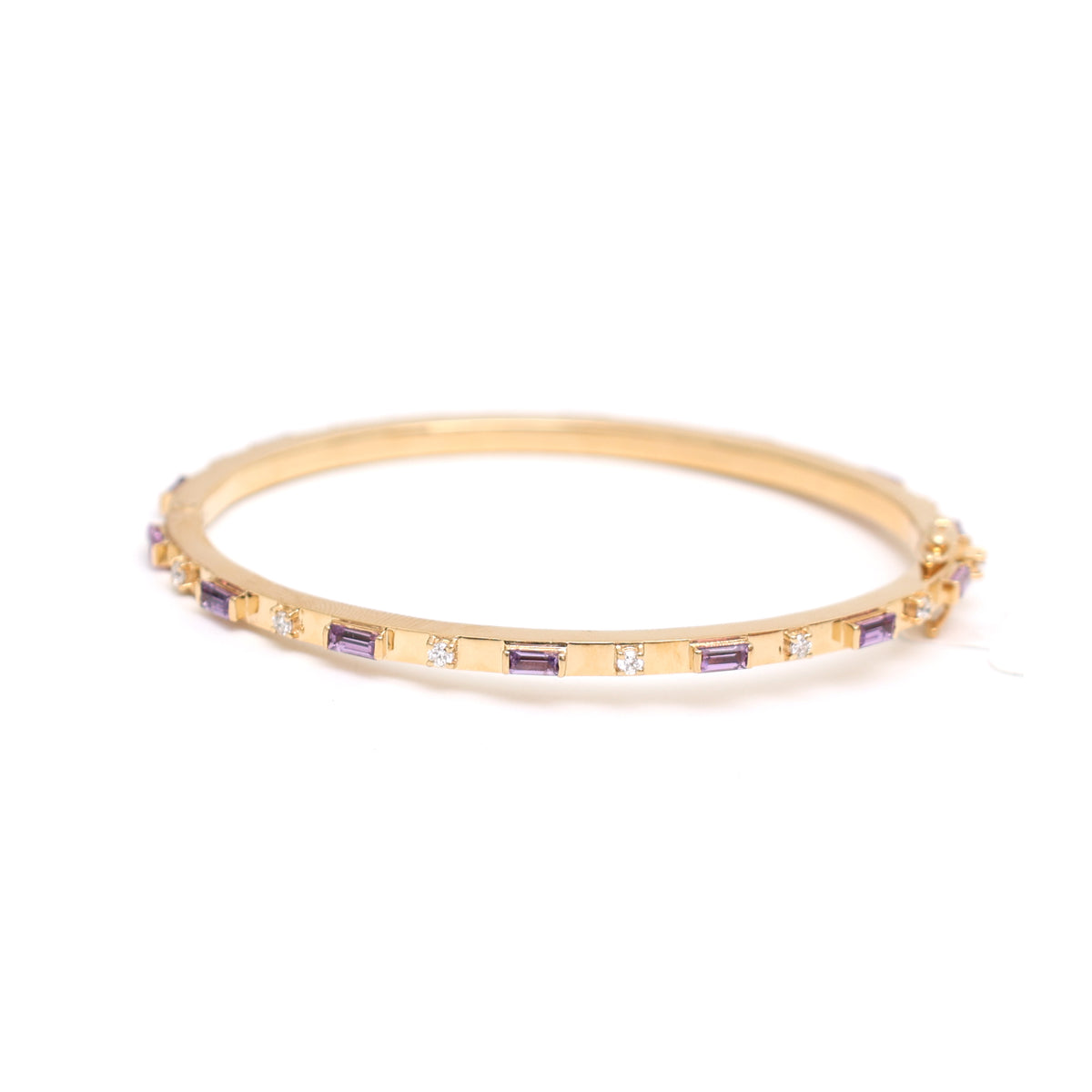 Rainbow Sapphire Diamond Bracelet