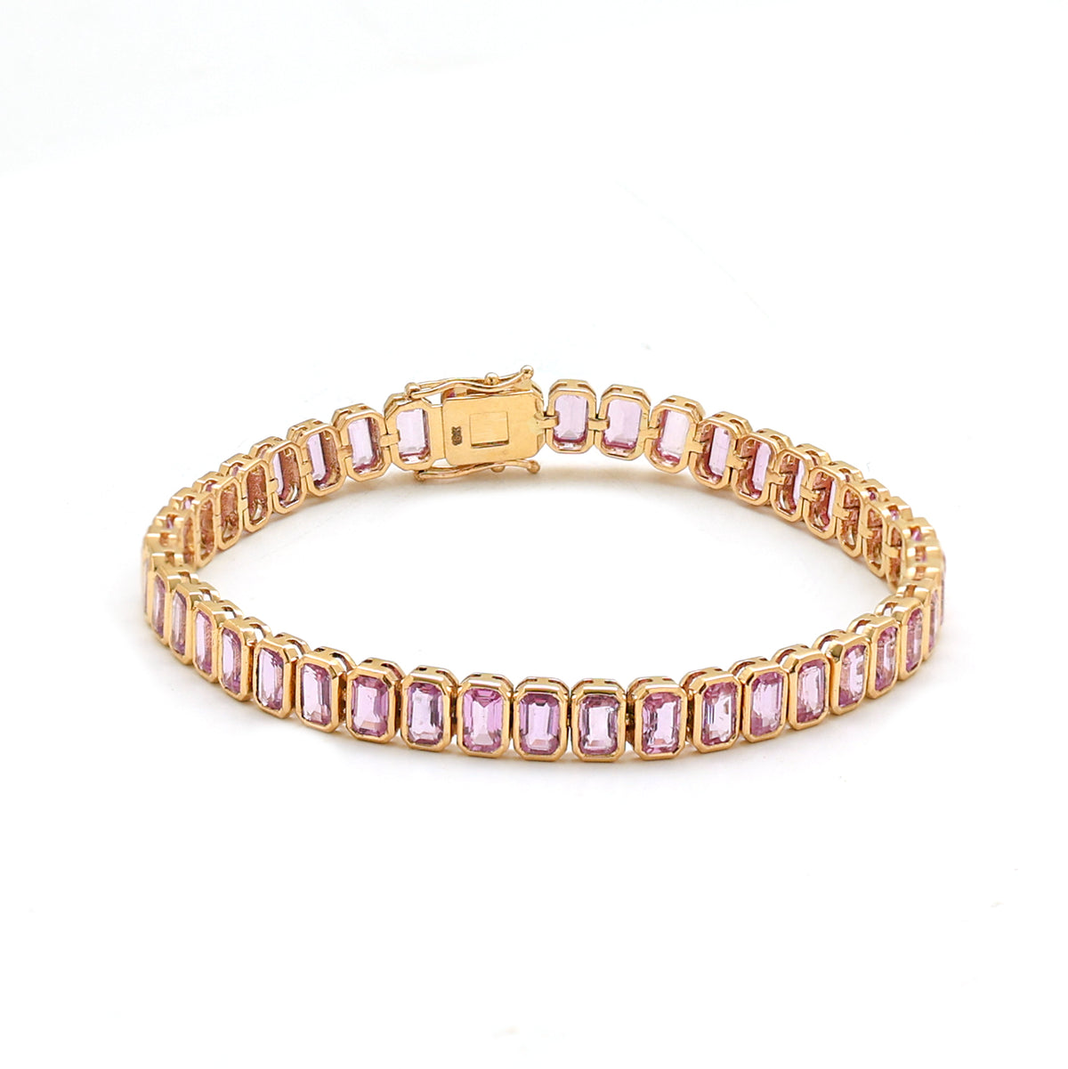 Pink Sapphire Bracelet