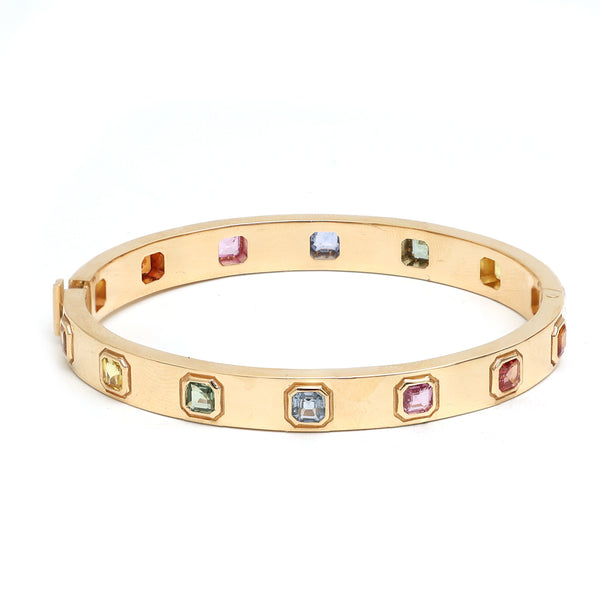 Rainbow Sapphire Bracelet
