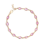 Pink Sapphire Bracelet