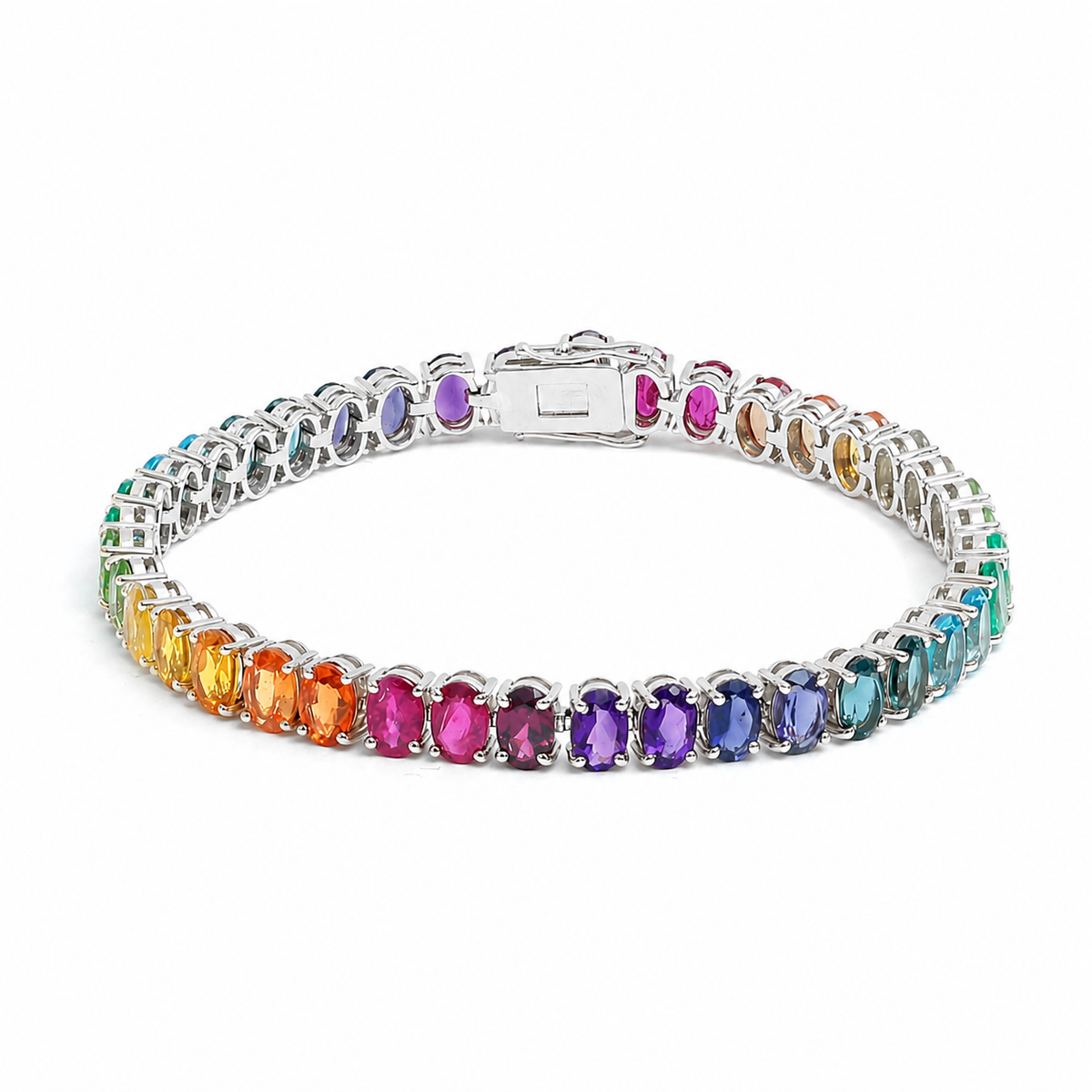 Rainbow Gemstone Bracelet