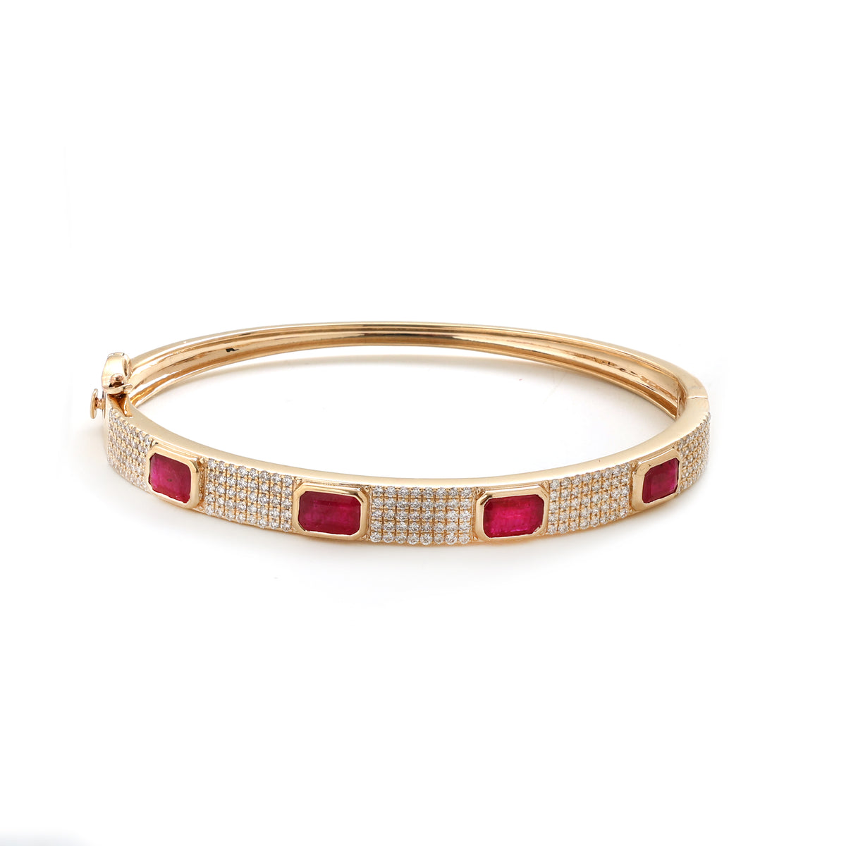 Ruby Diamond Bracelet