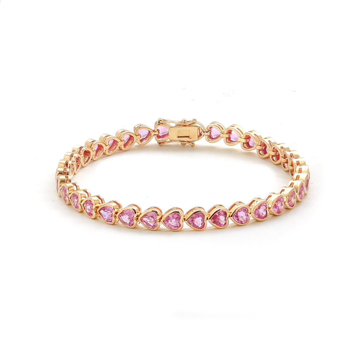 Pink Sapphire Bracelet