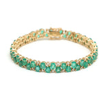 Emerald Diamond Bracelet