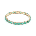Emerald Diamond Bracelet