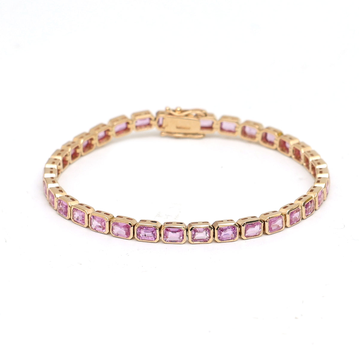 Pink Sapphire Bracelet