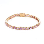 Pink Sapphire Bracelet