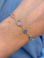 Rainbow Sapphire Bracelet
