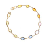 Rainbow Sapphire Bracelet