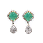 Emerald Diamond Earrings