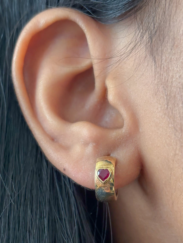 Ruby Earrings
