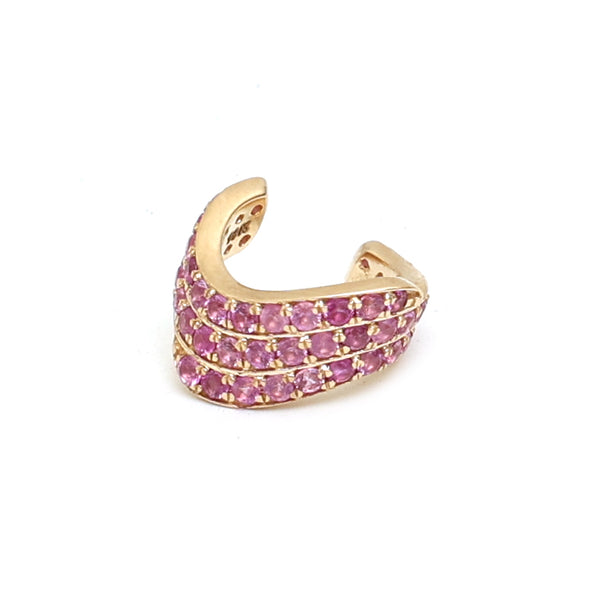 Pink Sapphire Earrings