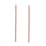 Pink Sapphire Earrings