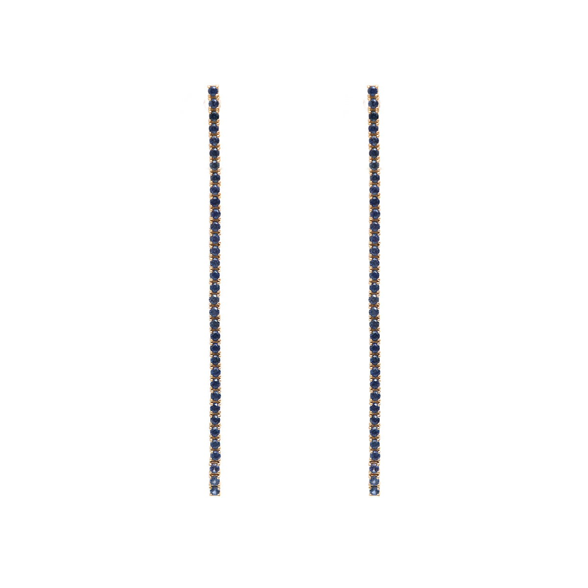 Blue Sapphire Earrings