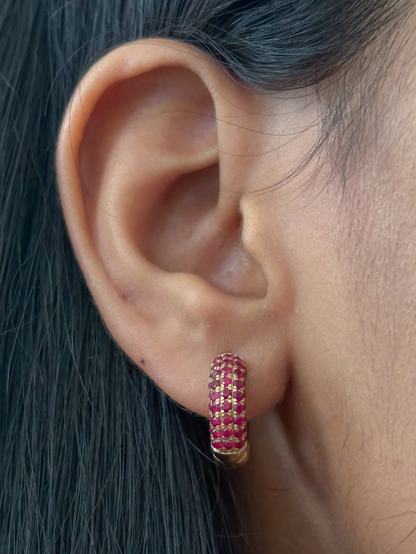 Ruby Earrings