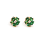 Tsavorite Diamond Earrings