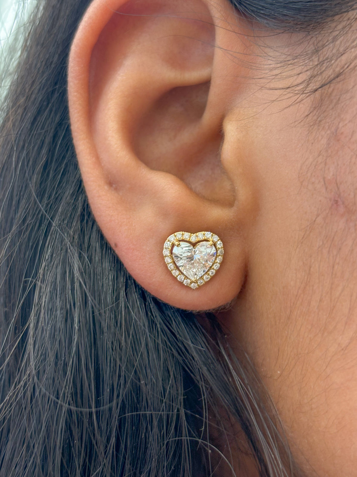Lab Grown Diamond Earrings