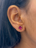 Ruby Earrings