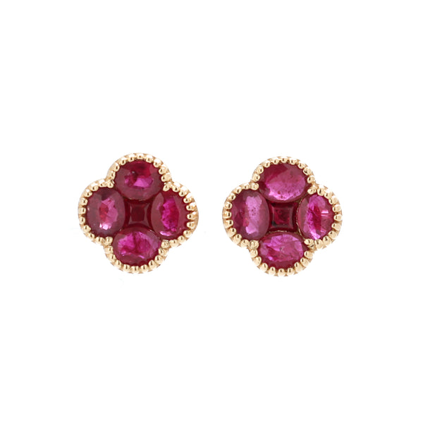 Ruby Earrings