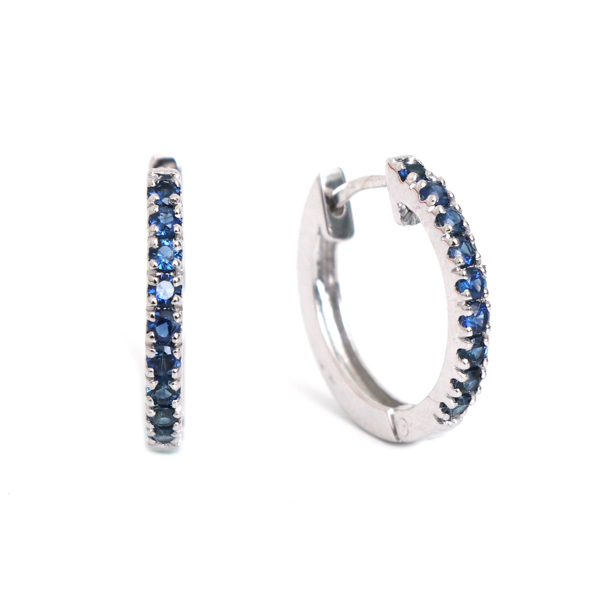 Blue Sapphire Earrings