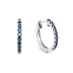 Blue Sapphire Earrings