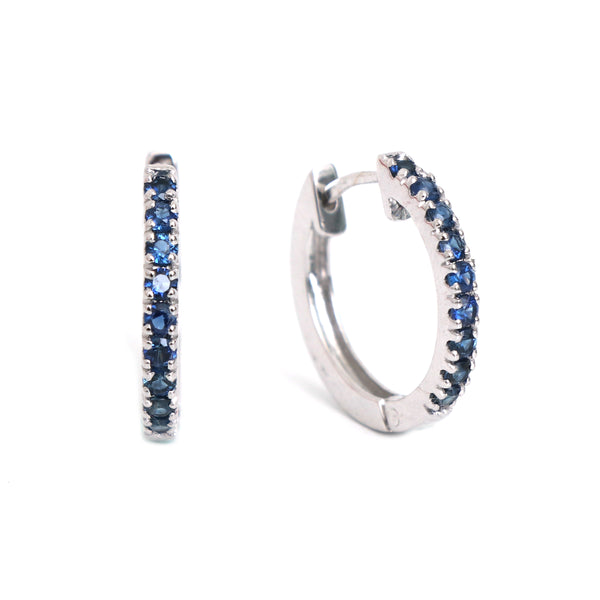 Blue Sapphire Earrings