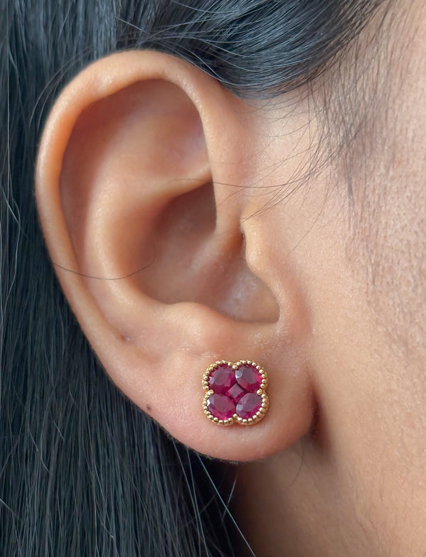 Ruby Earrings