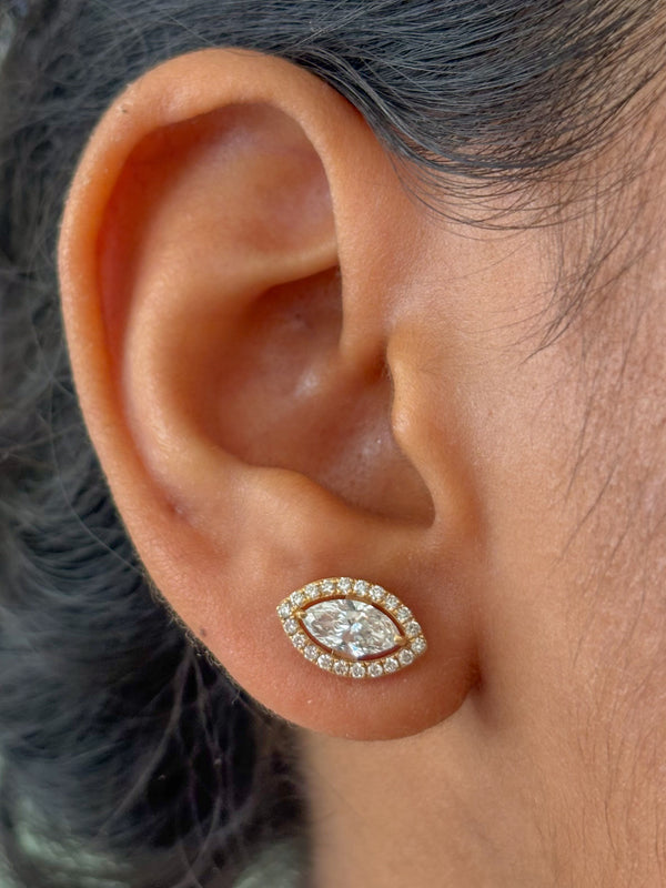 Lab Grown Diamond Earrings