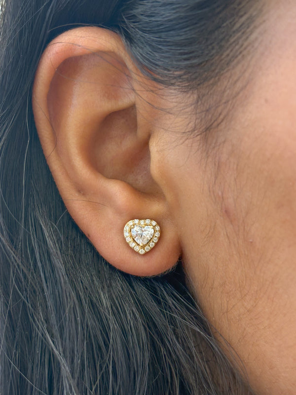 Lab Grown Diamond Earrings