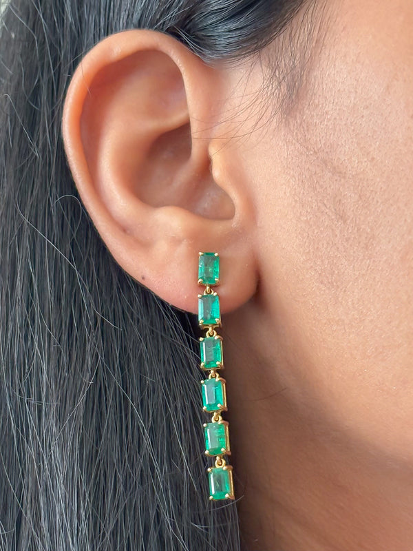 Emerald Earrings