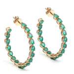 Emerald Earrings