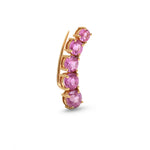Pink Sapphire Earrings