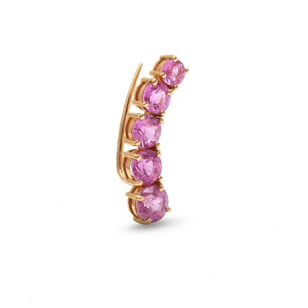 Pink Sapphire Earrings