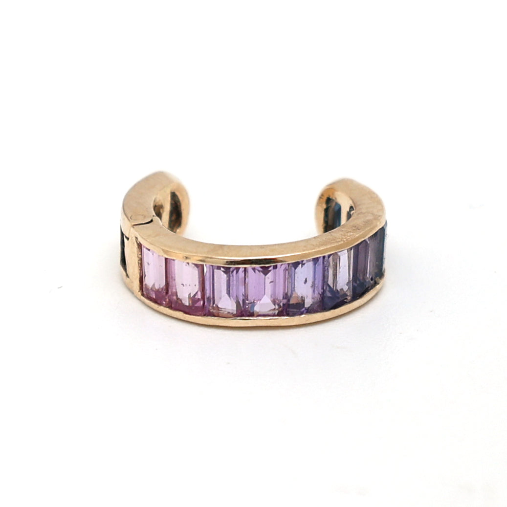Rainbow Sapphire Earrings