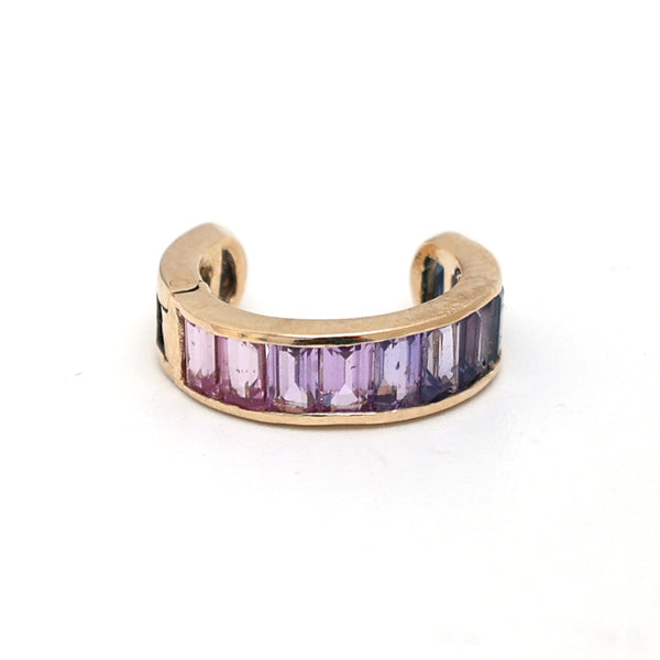 Rainbow Sapphire Earrings