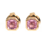Pink Sapphire Earrings