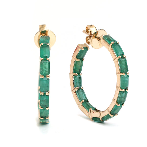 Emerald Earrings