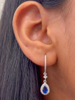 Emerald Diamond Earrings